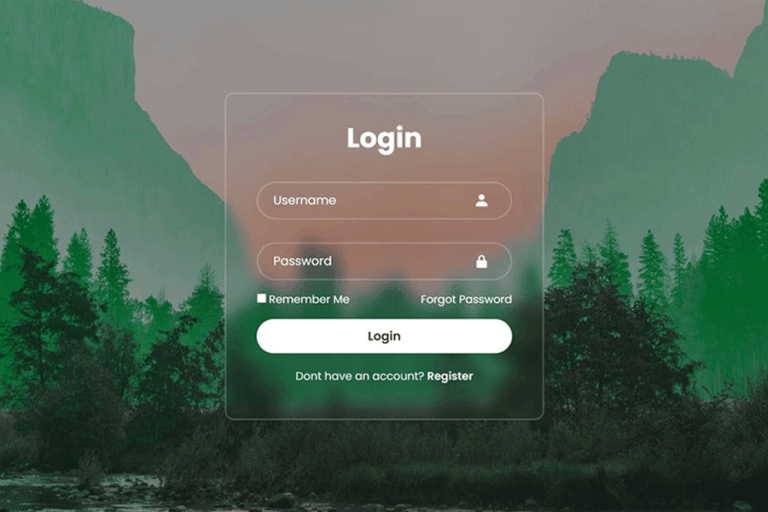 Create a Stylish Login Form Using HTML and CSS